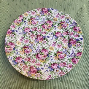 Grimwades Royal Winton SUMMERTIME (PRE 1960 CREAM/GOLD) Dinner Plate 9" - Picture 1 of 4