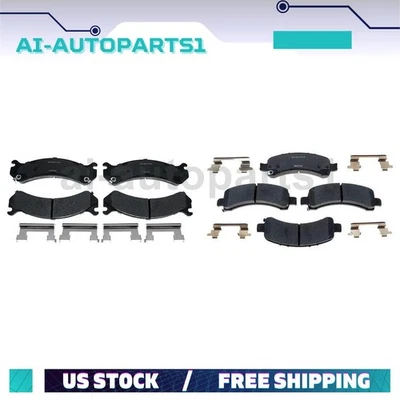 Kit de pastillas de freno delanteras traseras para Chevrolet Express 2500 2003-2017 Foto 1 de 4