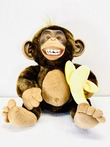 Oddity Crazy Circus Monkey Laughing Toy Vintage Rare!! Works! - Picture 1 of 7