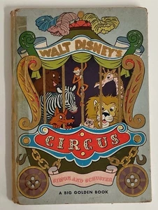 1944 Hardcover Book - Walt Disney's Circus - Great Illustrations - Picture 1 of 7