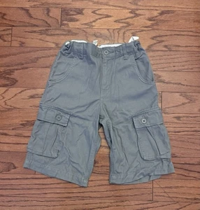 Boys Size 10 Old Navy Gray Cargo Shorts - Picture 1 of 8