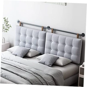 King Headboard Only Headboards for King Size Bed Wall Mounted Headboard with - Picture 1 of 7