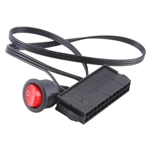 50 Cm Kabel Kupfer Draht 24-Pin Buchse ATX PSU PC StartprüFer Startpr2153 - Bild 1 von 7
