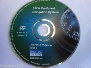 04 05 06 BMW ON BOARD NAVIGATION DISC DVD ROM  99000390203 S0001-0075-408 2004-2 - Bild 1 von 4