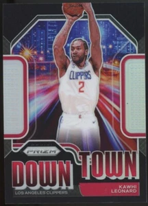 2020-21 Panini Prizm Kawhi Leonard Downtown BLACK PRIZMS #1/1 Clippers #14 - Picture 1 of 2