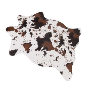 Cow Print Rug Faux Cowhide 29.5"x43.3" for Kids Room Decor - Picture 1 of 8