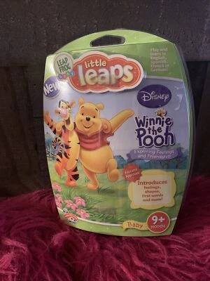 LEAP FROG BABY LITTLE LEAPS WINNIE THE POOH, FEELINGS & FRIENDSHIP (NEW) - Image 1 of 4