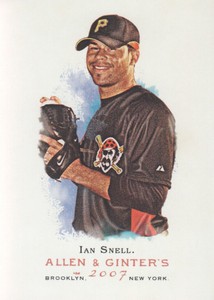 2007 Topps Allen & Ginter Baseball #59 Ian Snell Pittsburgh Pirates