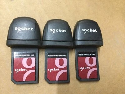 Socket SDIO Tarjeta de escaneo SD en mano 8510-00209 PDA escáner móvil lote de 3 cada uno Foto 1 de 3