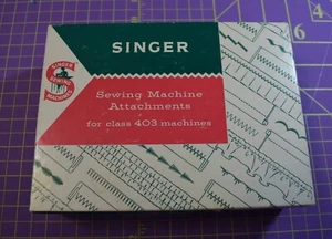Máquina de coser Singer 3521 vintage años 60-70 403 accesorios, accesorios - Imagen 1 de 2