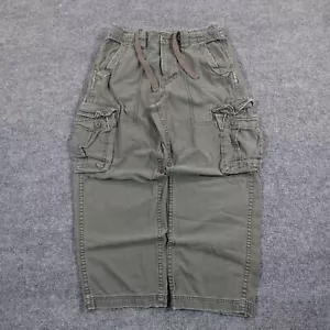 Vintage Mossimo Cargo Pants Mens 32x30 Green Baggy Y2K Wide leg Utility 12818 - Picture 1 of 10