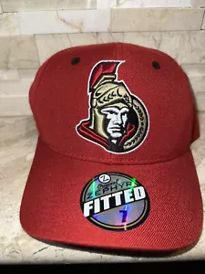 Gorra ajustada de hockey NHL talla 7 ZEPHYR Ottawa Senators - Imagen 1 de 8