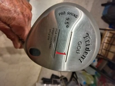Driver oscilante Trident Golf Pro, diestro, 9,5°, acero R-flex, 43,5 pulgadas, leer. Foto 1 de 4