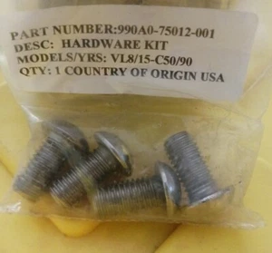 4 Nos Suzuki  VL800 1500 VLR1800 backrest mount bolts M10X1.5x20 990A0-75012-001 - Picture 1 of 1