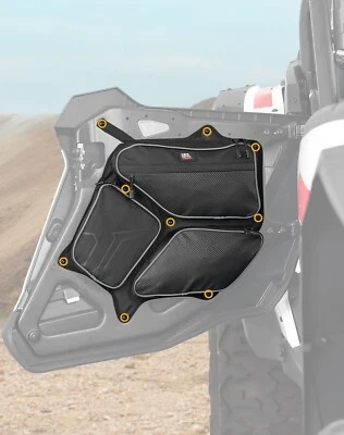 2Pcs UTV Rear Door Bags Tool Storage Bags For Polaris RZR XP 4 1000 2024-2025 - Image 1 of 4