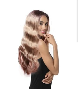 Sleek Spotlight 101 CYNTHIA Human Hair Middle Parting Wig - All Colours - NEW - Picture 1 of 5