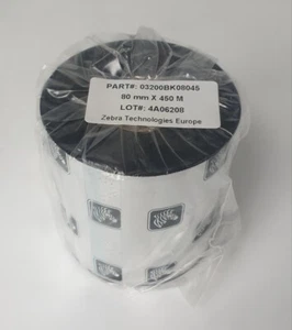 Zebra 3200 Wax/Resin black, cinta 80 mm x 450 m - Imagen 1 de 1