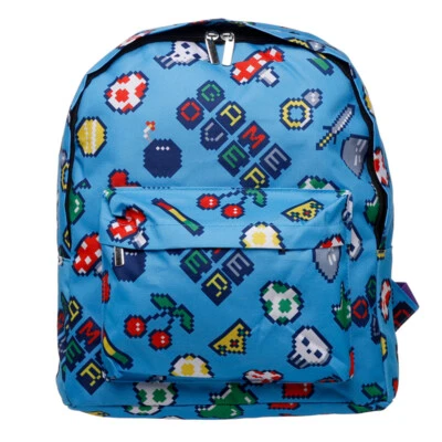 PUCKATOR FUNKY GAMING GAME OVER DESIGN RUCKSACK KINDER SCHULTASCHE BRANDNEU MIT ETIKETT
