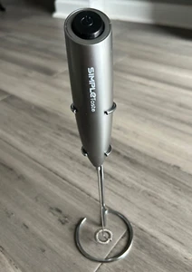 SIMPLETaste Espumador de Leche Portátil Funciona con Batería Máquina de Espuma Eléctrica, Bebida - Imagen 1 de 5