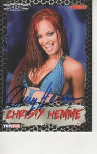 TRISTAR TNA IMPACT 2009 FIRMADO CHRISTY HEMME #45 - TNA WWE - CALIENTE Y SEXY - Imagen 1 de 1