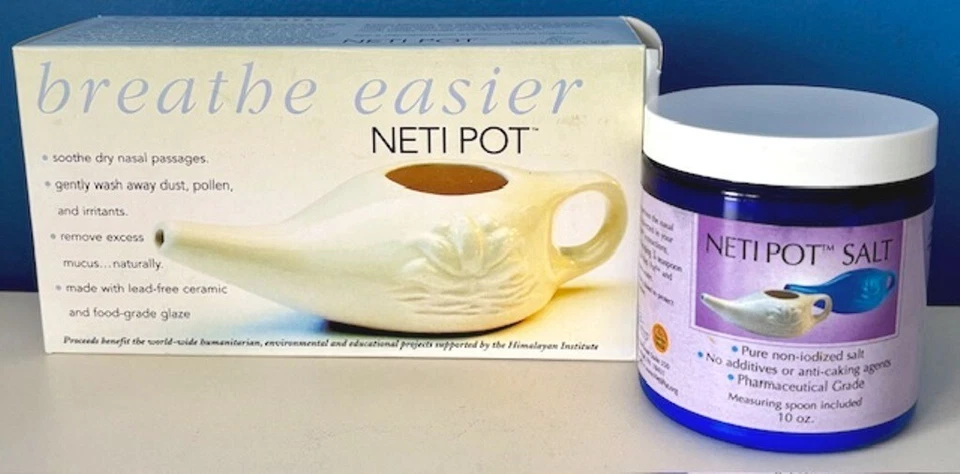 Neti Pot Ceramic 1 Each by Himalayan Institute