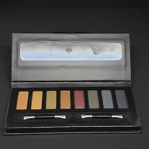 8 Colors Shimmer Eyeshadow Eye Shadow Palette & Makeup Cosmetic Brush Set NEW - Picture 1 of 12