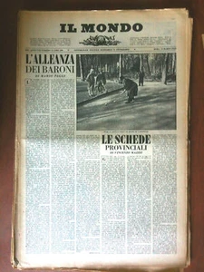 Il Mondo di Mario Pannunzio 369 Anno VIII N° 11 - 13 Marzo 1956 - Picture 1 of 1
