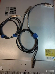 4 Stück EMC Mini-SAS Kabel SFF-8088 - SFF-8088 2m - 038-003-787 Rev A12 1217 - Bild 1 von 4