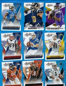 2014 ABSOLUTE FOOTBALL RETAIL RED DIE CUT 64 DIF AARON DONALD RIVERS ROMO NEWTON - Picture 1 of 1