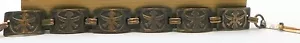 Vintage Kupfer Messer Flügel Kachina Gliederarmband Southwestern - Bild 1 von 3