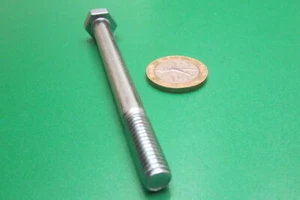 Cap Screw Bolt, GRADE 2, PT, Zinc 5/16"-18 x 3.50" Length, 25 Pc - Picture 1 of 11