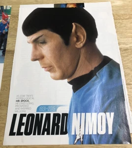 Homenaje a Leonard Nimoy 2015 - Revista artículo de 3 páginas - Imagen 1 de 4