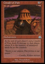 Citadel of Pain X (4) MTG Prophecy Excellent/Near Mint (RG) 4RCards