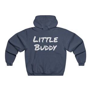 Little Buddy Printed Men's NUBLEND® Hooded Sweatshirt - Picture 1 of 9