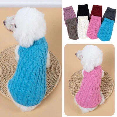 Welpenpullover Pullover Für Kleine Hunde Katzenkleidung Warme Winterweste / - Bild 1 von 4