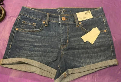 Jessica Simpson Jean Charmer Shorts Size 2 BNWT - Image 1 of 2