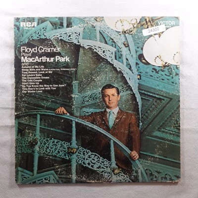 Floyd Cramer Plays Macarthur Park   Record Album Vinyl LP - Image 1 of 4