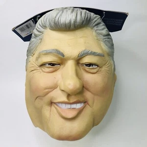 Bill Clinton Mask President Face Cover US Politician Latex Adult 2006 Halloween - Picture 1 of 11