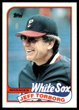 1989 Topps Jeff Torborg Chicago White Sox #120T