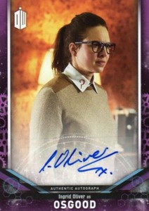 Doctor Who Topps Signature Series 2018 Purple: Ingrid Oliver