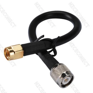 2M SMA macho enchufe a enchufe TNC antena extensión cable cola de cerdo antena KSR195 WIFI - Imagen 1 de 3