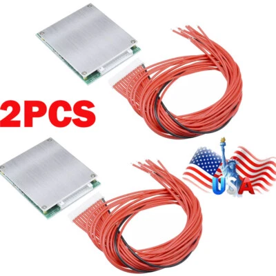 (2) Batería de iones de litio 48V-13S-35A BMS PCB PCM E-bike Ebicycle Placas de circuito de equilibrio Foto 1 de 4