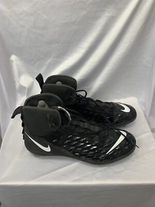 Nike Force Savage Varsity AV1187-001 Black Football Cleats Shoes Mens Size 14 - Picture 1 of 17