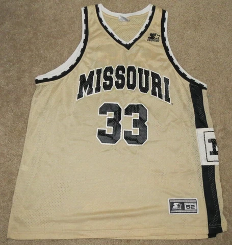 Missouri Tigers Basketball Jersey - Vintage - Starter - Size 52 Extra Large XL Cover