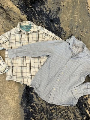 LOTE DE 2 CAMISAS DE BOTONES ARIZONA medianas para niños Foto 1 de 4