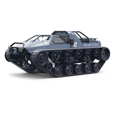 1/12 Plastic RC Car Tracked Off Road Vehicle RTR LED Lights 360 Rotation Toys - Image 1 of 4