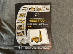 Folleto de vida Massey Harris Ferguson Work Bulls de 1950 hoja de especificaciones 4 páginas - Imagen 1 de 3