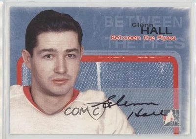 2005-06 ITG Between the Pipes Auto Glenn Hall #A-GH Auto HOF - Image 1 of 2