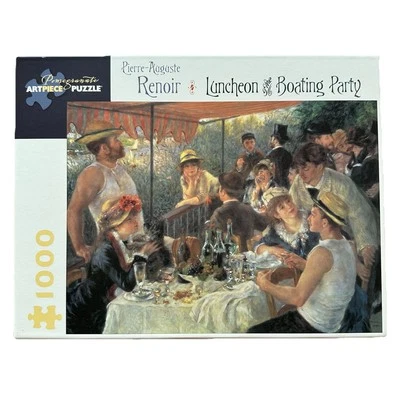 Pomegranate Artpiece Renoir Luncheon Boating Party 1000pcs Jigsaw COMPLETE - image 1 of 4