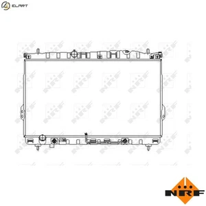 RADIATOR ENGINE COOLING 53354 FOR G4GC 2.0L D4EA 2.0L G4CP-D/G4JP 2.0L 4cyl 2.7L - Picture 1 of 9